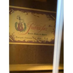 (USED) Prudencio Saez model 58 3/4 Spanish Guitar